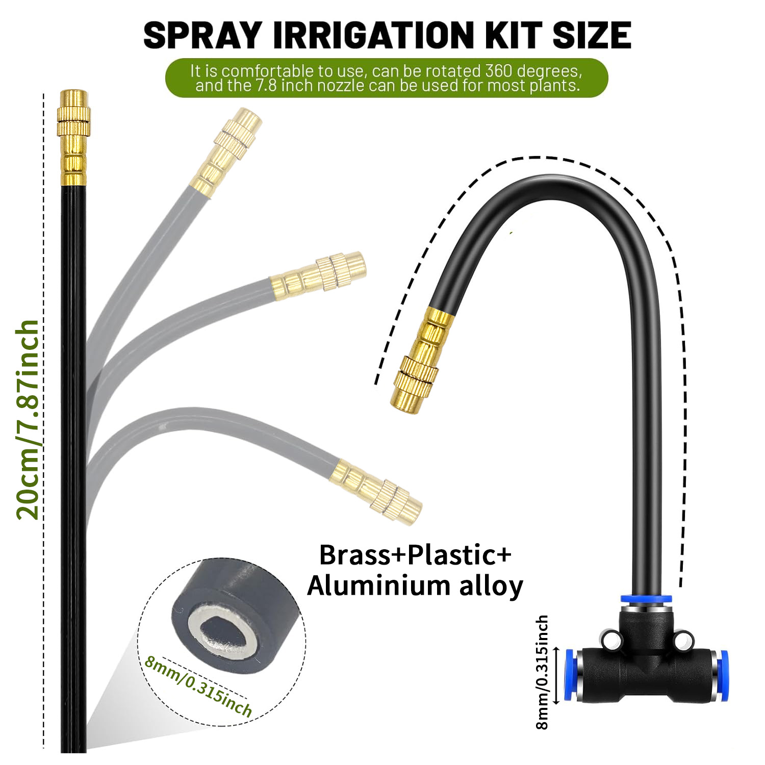 Garden 5/8mm PE Hose Sprayer K – Plant Parent Kit Bewertung und Preis