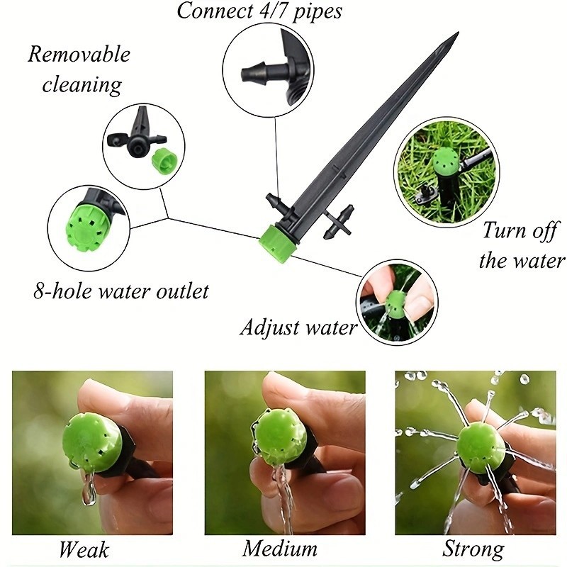 Drip Emitters Tube PE Pipe Adj – Plant Parent Kit Bewertung und Preis