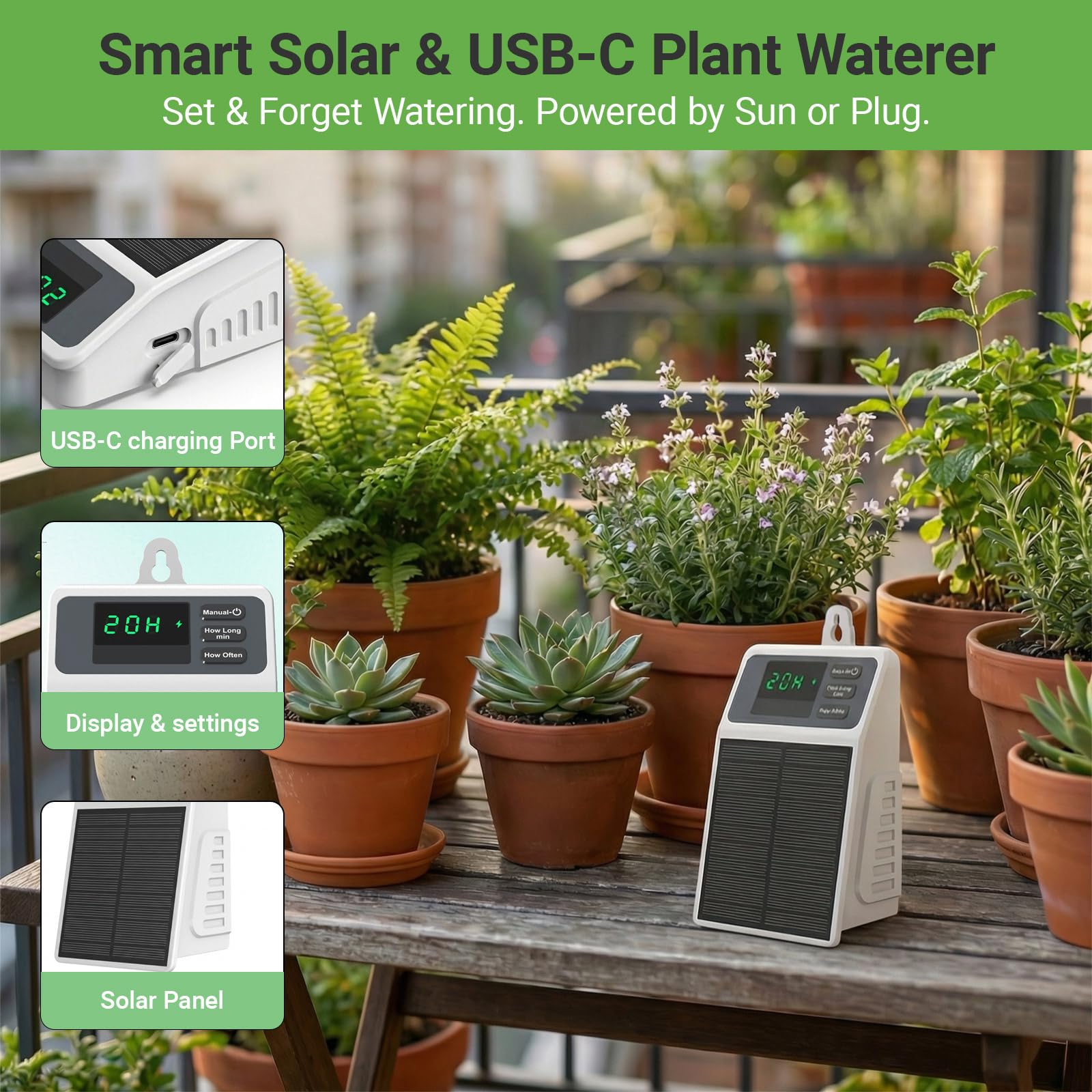 Upgraded Solar Drip Irrigation – Plant Parent Kit Bewertung und Preis
