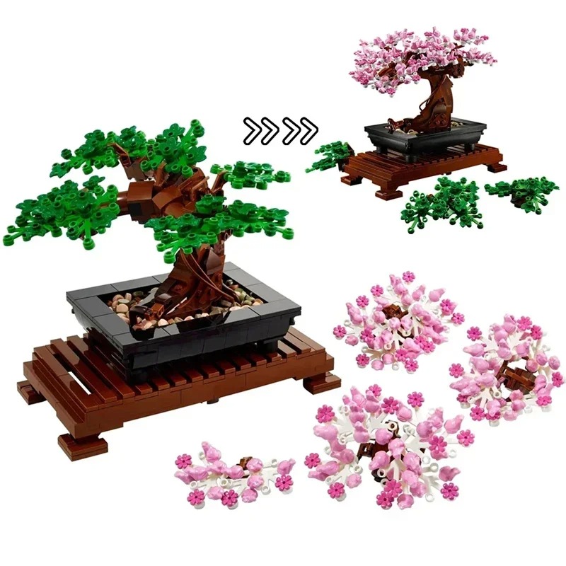 In Stock New MOC Bricks Bonsai – Plant Parent Kit Bewertung und Preis